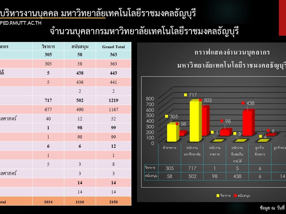 สถิติบุคลากร 09