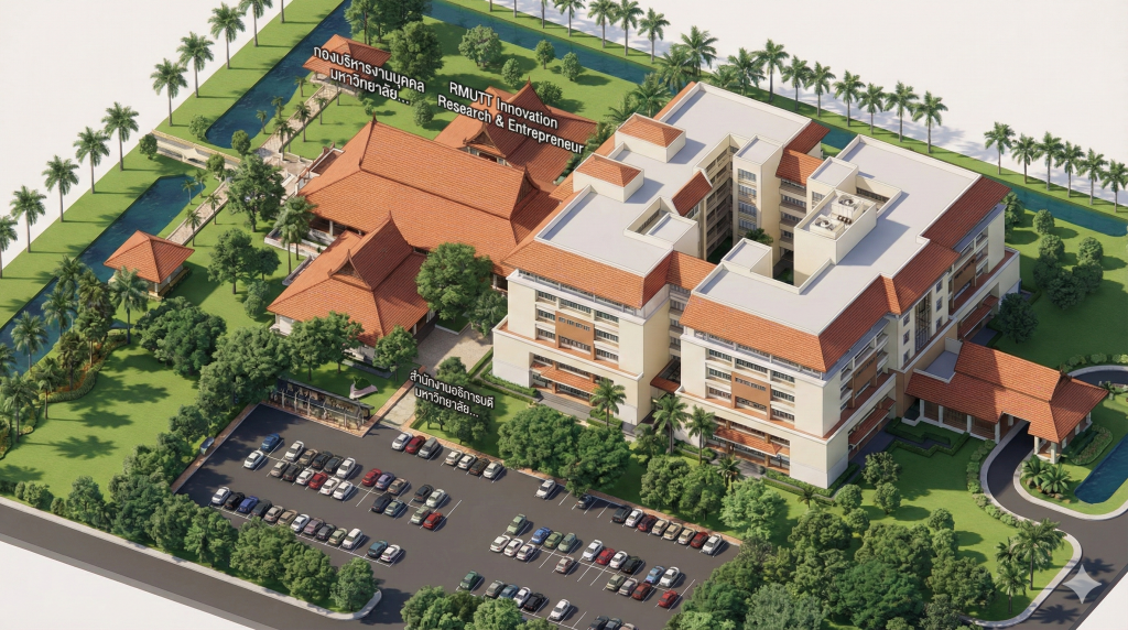 สถานที่ทำงานกองบริหารงานบุคคล มทร.ธัญบุรี