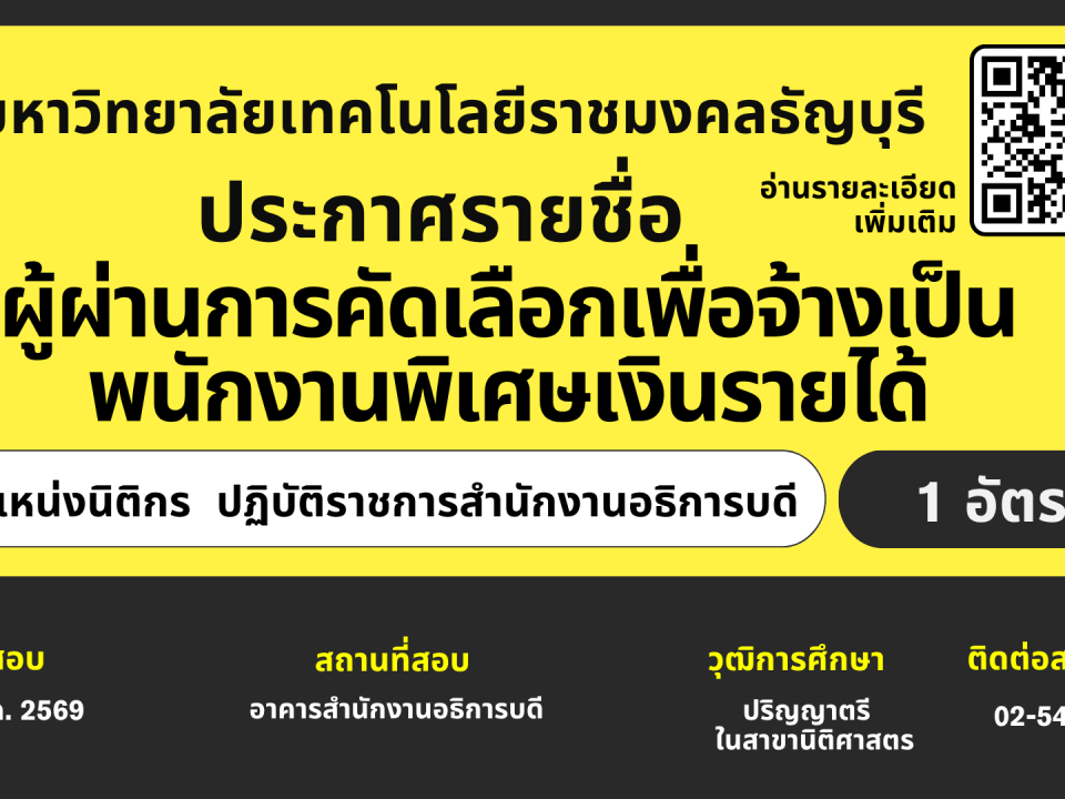 ผู้ผ่านการคัดเลือก